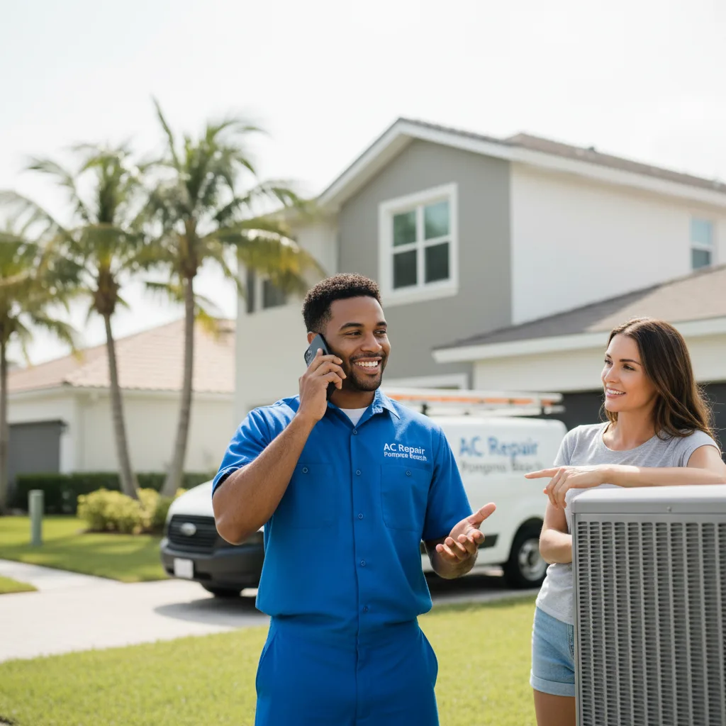 AC Repair Pompano Beach customer support in Milan
